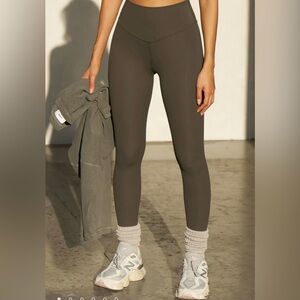 Joah Brown Leggings in Sueded Carob Size M/L